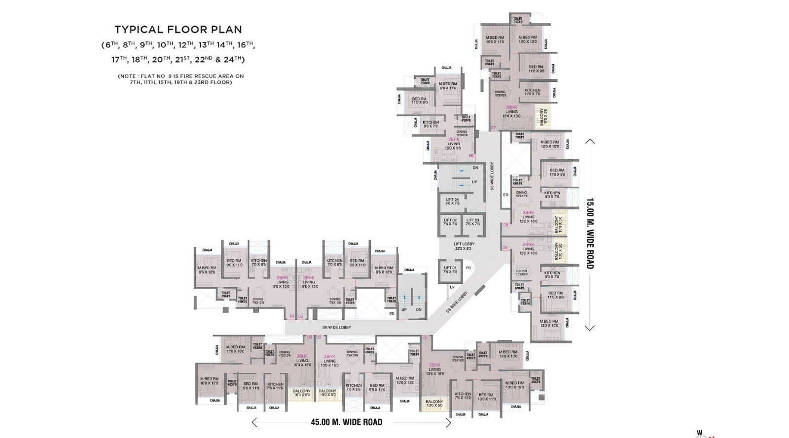 Millennium-Celesta-Typical-Floor-Plan (2008 x 1116 px)
